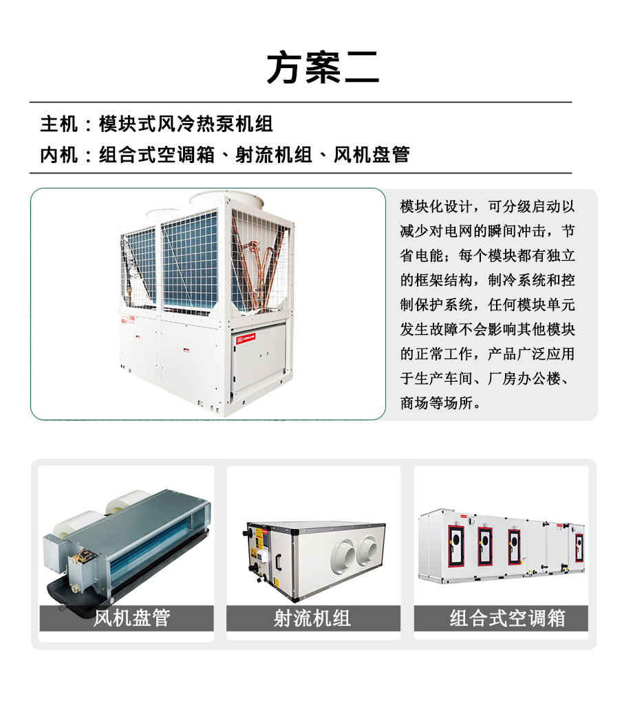 模块式风冷热泵机组